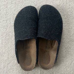 Birkenstock wool felt clogs